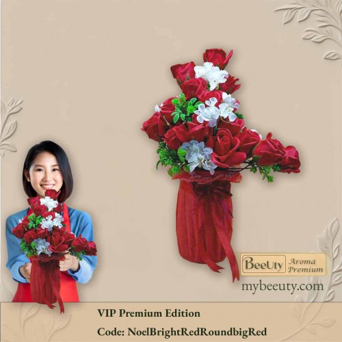 Lọ hoa decor bi03red