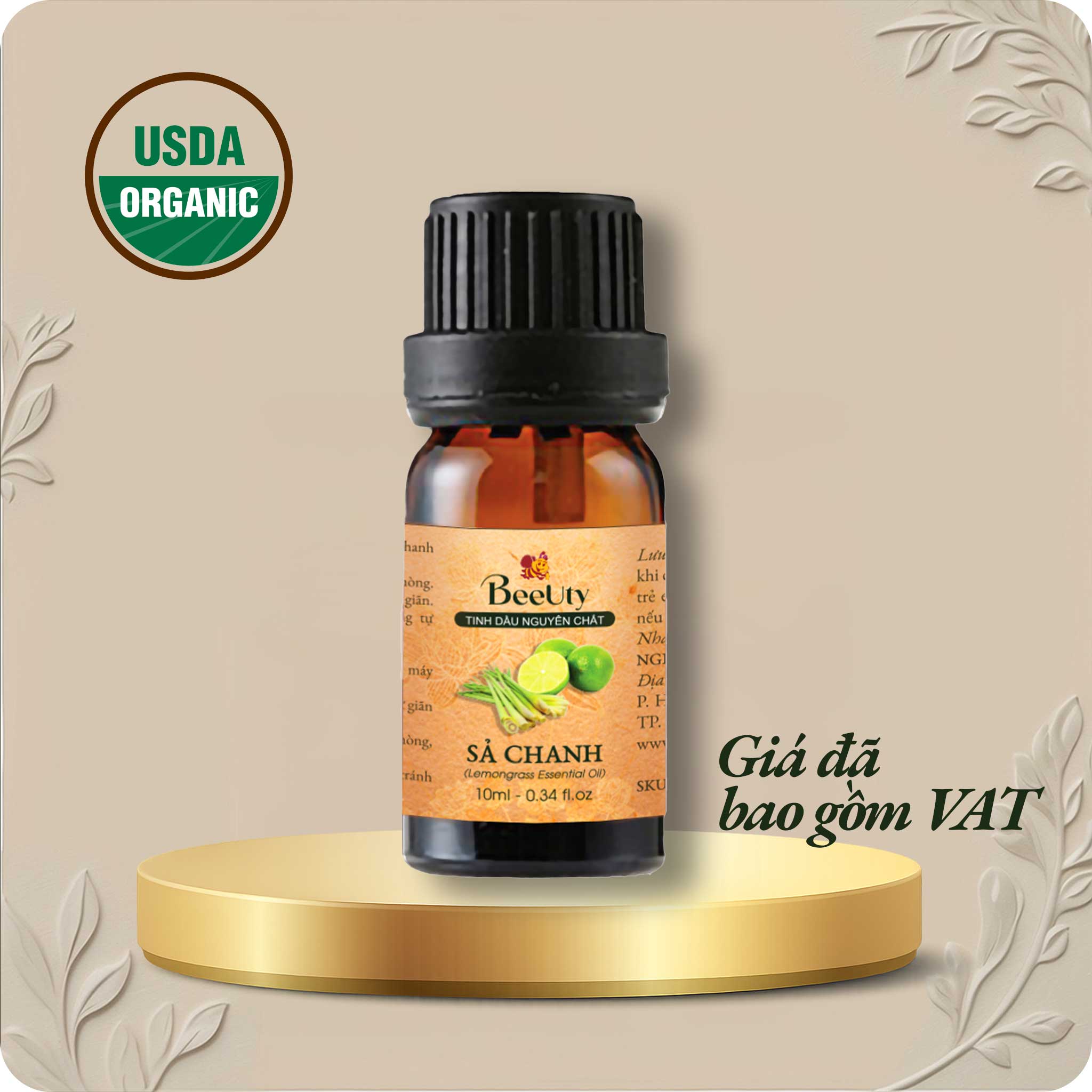 Tinh dầu sả chanh 10ml